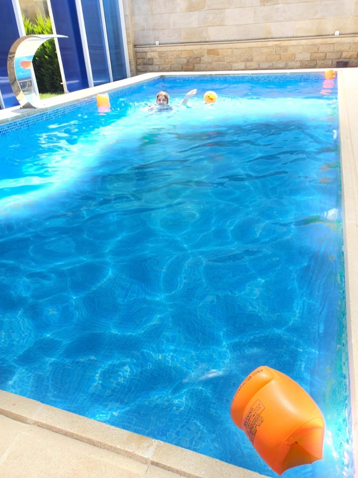 Viva Hotel Gabala With Outdoor Pool ,Sauna And Waterfall Qəbələ Exterior foto