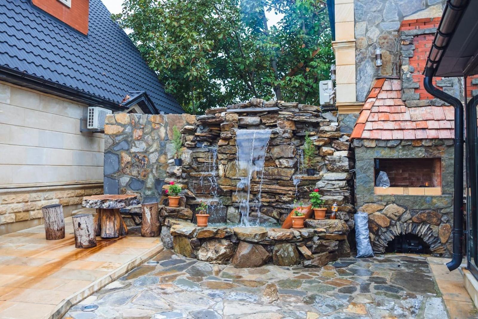 Viva Hotel Gabala With Outdoor Pool ,Sauna And Waterfall Qəbələ Exterior foto